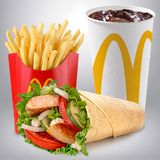 McWrap Grilled Chicken McMenu