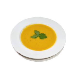 Crema De Calabaza Con Crujiente