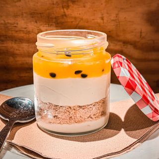 Cheesecake Vegan Frutos Tropicais