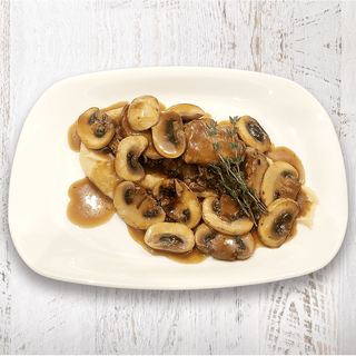 Крехко телешко с гъби (430г)