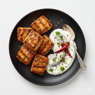 Fish tikka grill