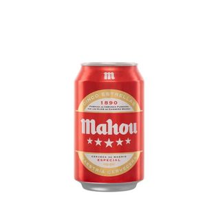 Cerveza Mahou 5 Estrellas Lata 33cl.