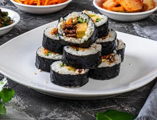 Кимпаб с мясом 