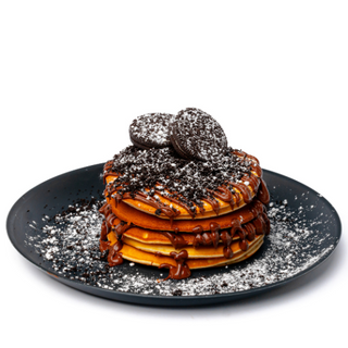 Panqueca de Oreo e Nutella