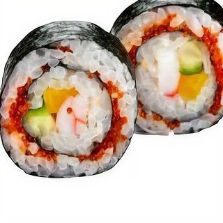 Salmón Futomaki (6 piezas ）