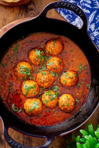 25 Chicken kofta curry