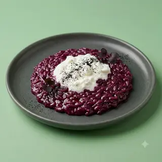 Risotto con fiori di zucca e Philadelphia
