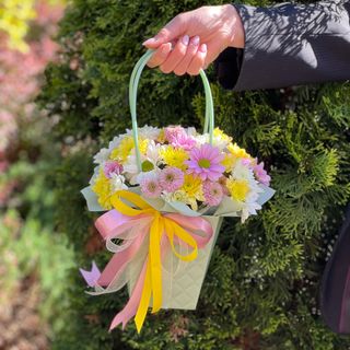 Torebka kwiatowy mix