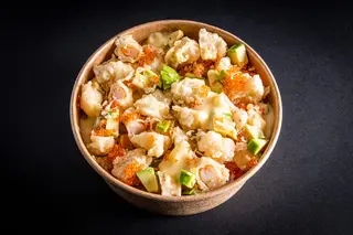 Yuzu shrimp poke