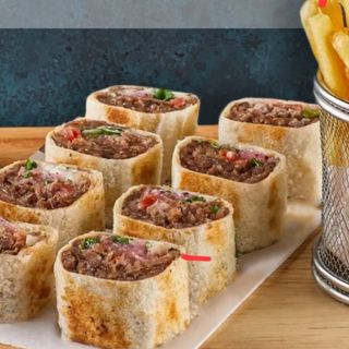 Saj Box 12 rolls + 3 Frites