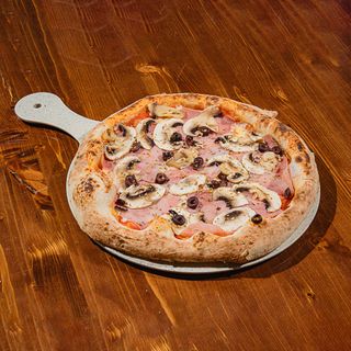 PIZZA COTTO E FUNGHI 450G