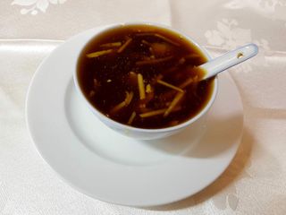 Sopa De Maíz Con Carne De Cangrejo