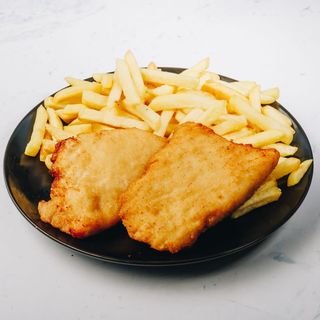 Zagrebački odrezak svinjski+pomfrit+tartar