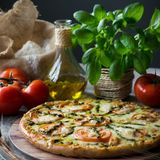 Pizza peque Pulled Pork y Cebolla Caramelizada