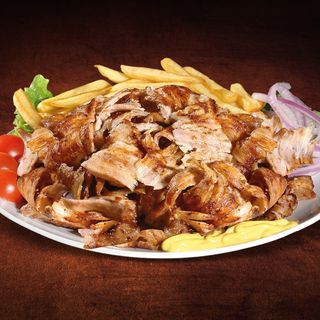 Gyros la cutie mixt pui si porc