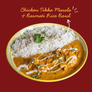 Chicken Tikka Masala & Basmati Rice Bowl
