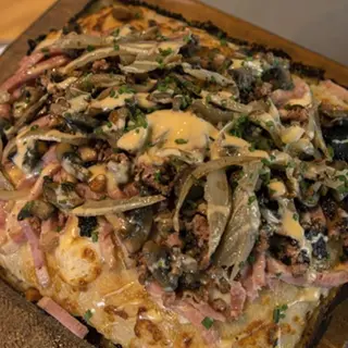 Porkguar Pizza