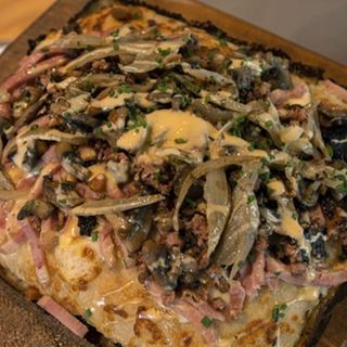 Porkguar Pizza