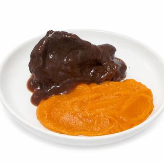 Carrilleras de ternera melosas con cremoso de boniato