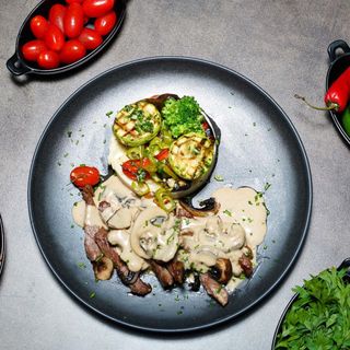 Émincé de viande de bœuf 