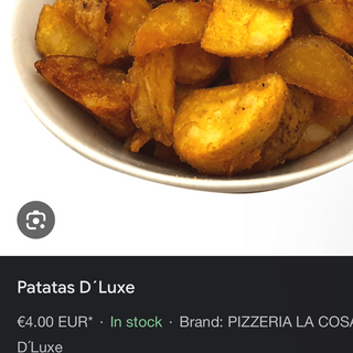 4. Ración De Patatas Deluxe