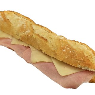 Sándwich de jamón y queso