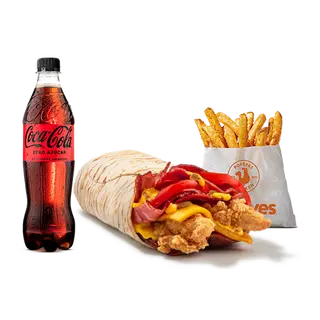 Menú The Cheesy Wrap