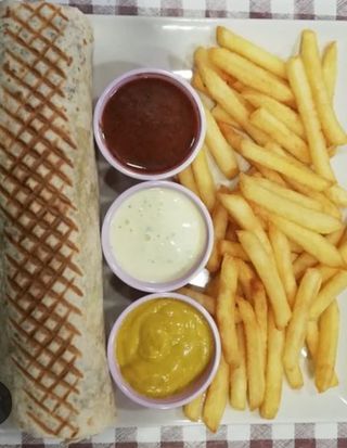 Menu durum carne , pollo o mixto