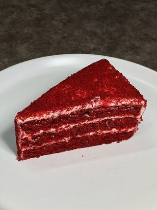 Десерт "Красный бархат"