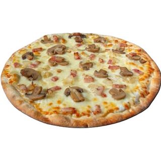 Pizza De Pechuga De Pavo Y Champiñón (Pequeña)