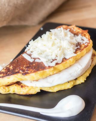 Cachapa con Queso de mano