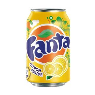 Fanta Limón lata 330ml.