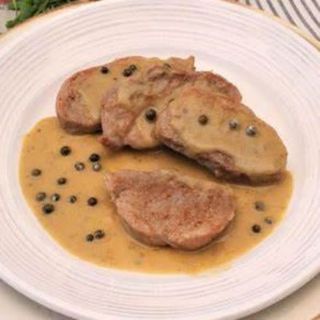 Solomillo a la pimienta