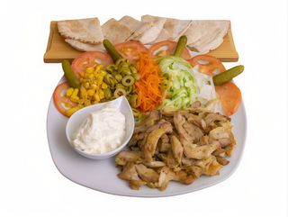 Plato Combinado De Shawerma