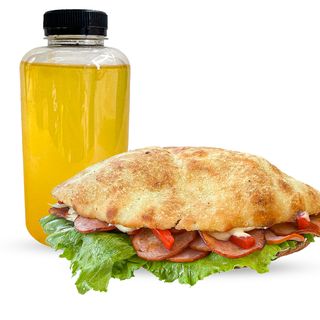 IQ Піта з шинкою + лимонад