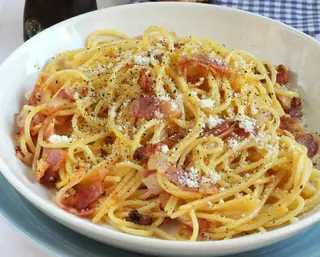 Espaguetis Carbonara