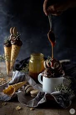 Helado Cucurucho Galleta Negra