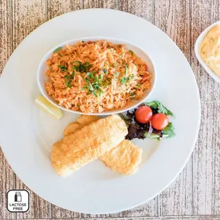 Filetes de Pescada com Arroz de Berbigão