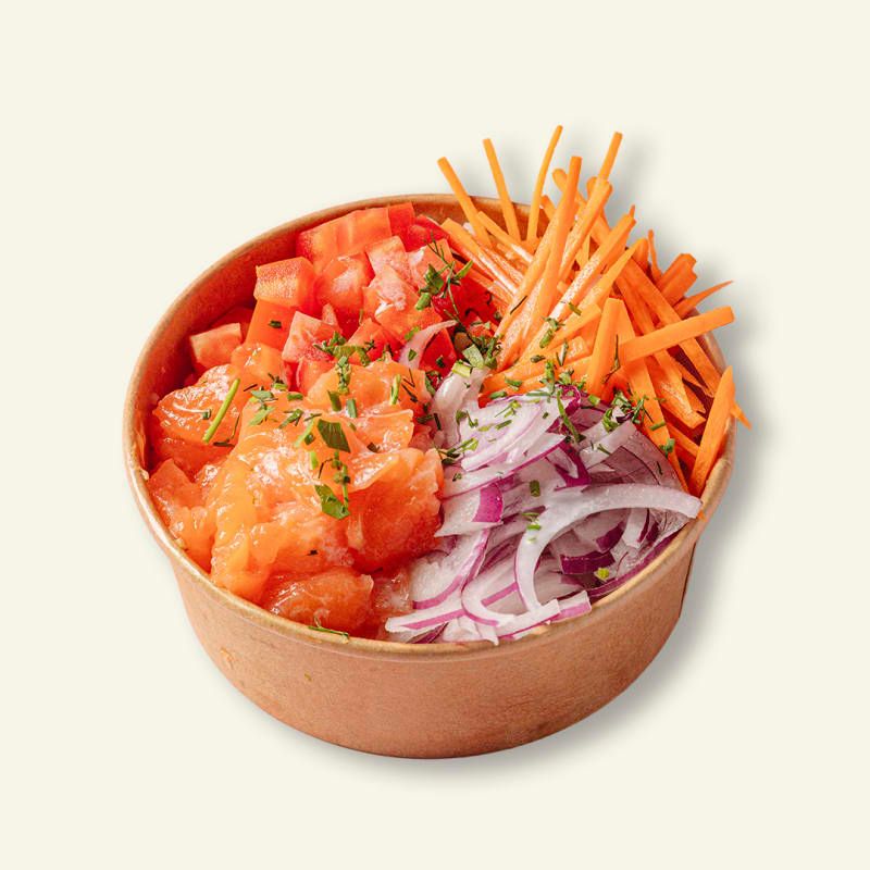 Poke Pequeño Salmón Tahiti