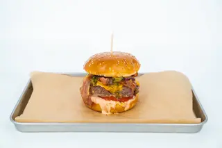 Chimichury burger