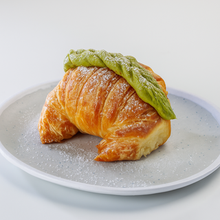 Medialuna con Pistacho