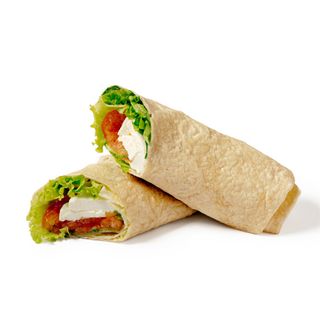 Wrap de queijo fresco