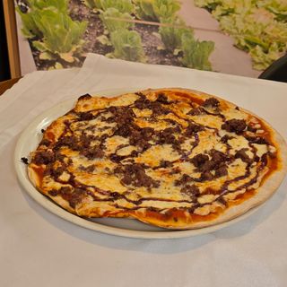 Pizza Barbacoa Y Ternera