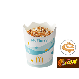 McFlurry® Lion® z polewą karmelową