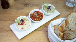 Trio vegetarian
