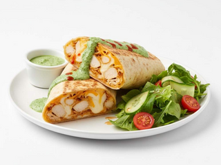 High Protein Poulet Wrap