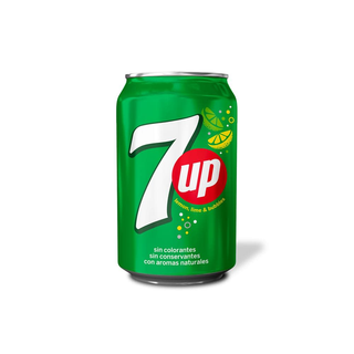 7UP Zero Refresco con gas sabor Lima Limón sin Azúcar Lata 330ml