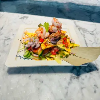 Ensalada De Mariscos Al Estilo Tailandés