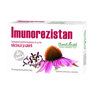 Imunorezistan comprimate - Raceala si Gripa - 30 cpr