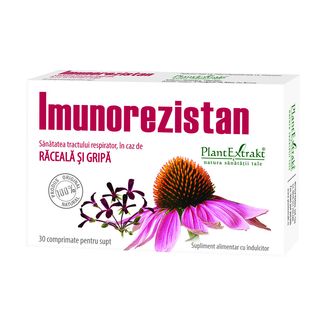 Imunorezistan comprimate - Raceala si Gripa - 30 cpr